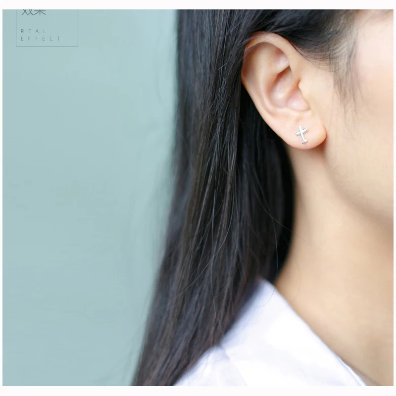 Серьги гвоздики из серебра 100% пробы 8 х6 мм|fashion stud earrings|stud earringsearrings fashion |