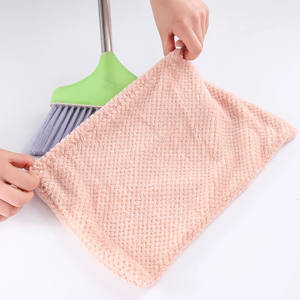 

Flannel Mop Cloth Cover Reusable Multi-function Broom Mop Replacement Cover Floor Cleaning Rag Household Cleaning Tools