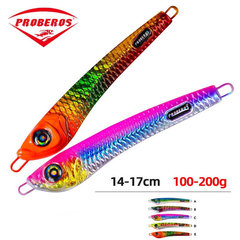 Металлическая джиг PRO BEROS приманка для рыбалки жесткая искусственная бионическая