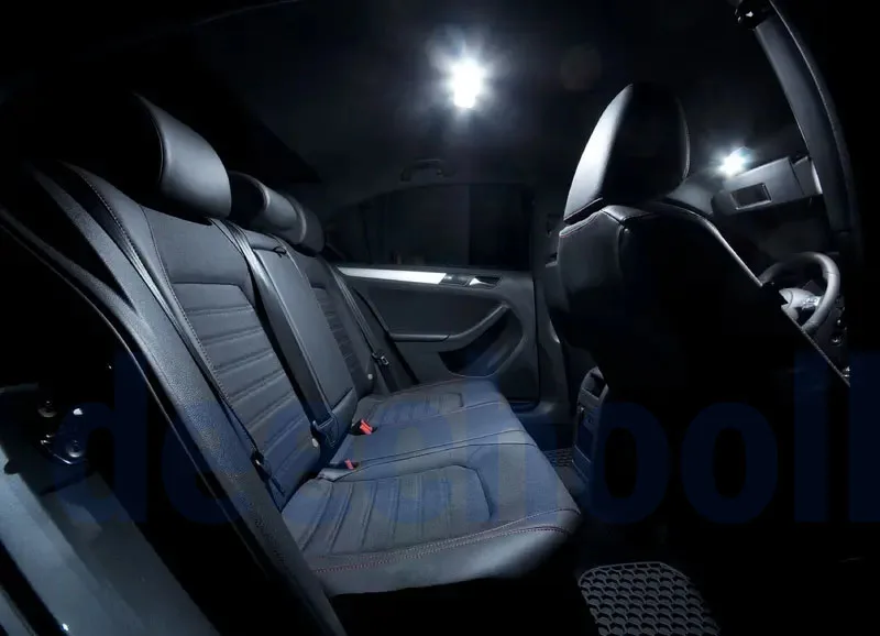 Чисто белая Светодиодный ная лампа без ошибок для салона карты купольсветильник