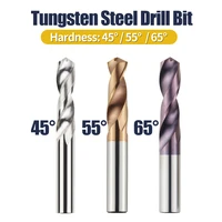 tungsten steel drill bit 1pc 1 0 22 0mm hrc455565 solid carbide drill bits twist drill bit for hardened alloy tool