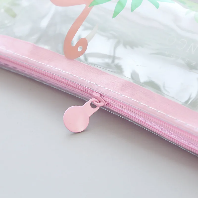 Водостойкий пенал с фламинго чехол для карандашей из ПВХ сумка хранения