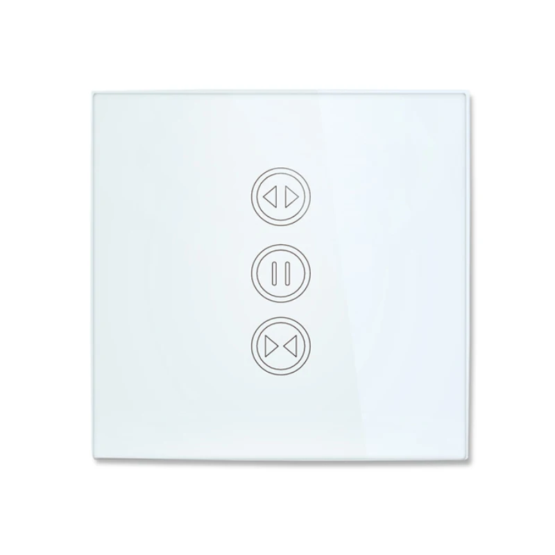 White Smart Life шторка с WIFI переключатель для Электрический моторизованный занавес слепой Ролик затвора Голосовое управление для Google Home Amazon Alexa - Комплект: White
