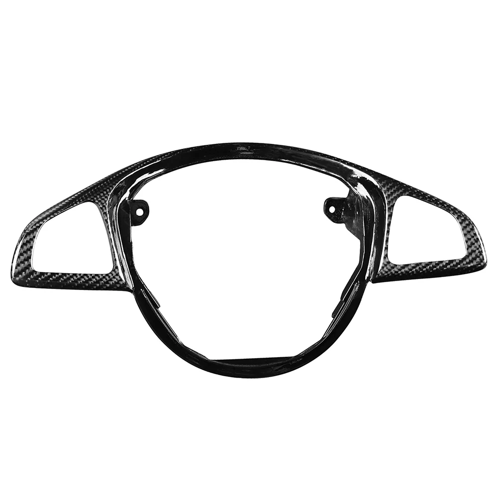 

Пуговица на руль из углеродного волокна, декоративная вставка, наклейка, декоративные аксессуары для Mercedes-Benz W205 AMG 15-20