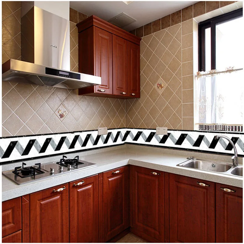 Самоклеящаяся настенная бумага в стиле ретро с цветами самоклеящаяся для кухни