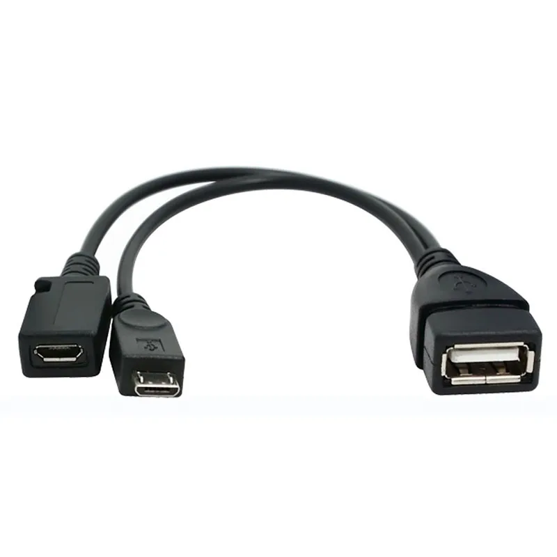 Микро USB OTG Хост Кабель питания для Samsung i9100/i9220 N7000/i9250/i9300/N7100 Внешний usb-накопитель