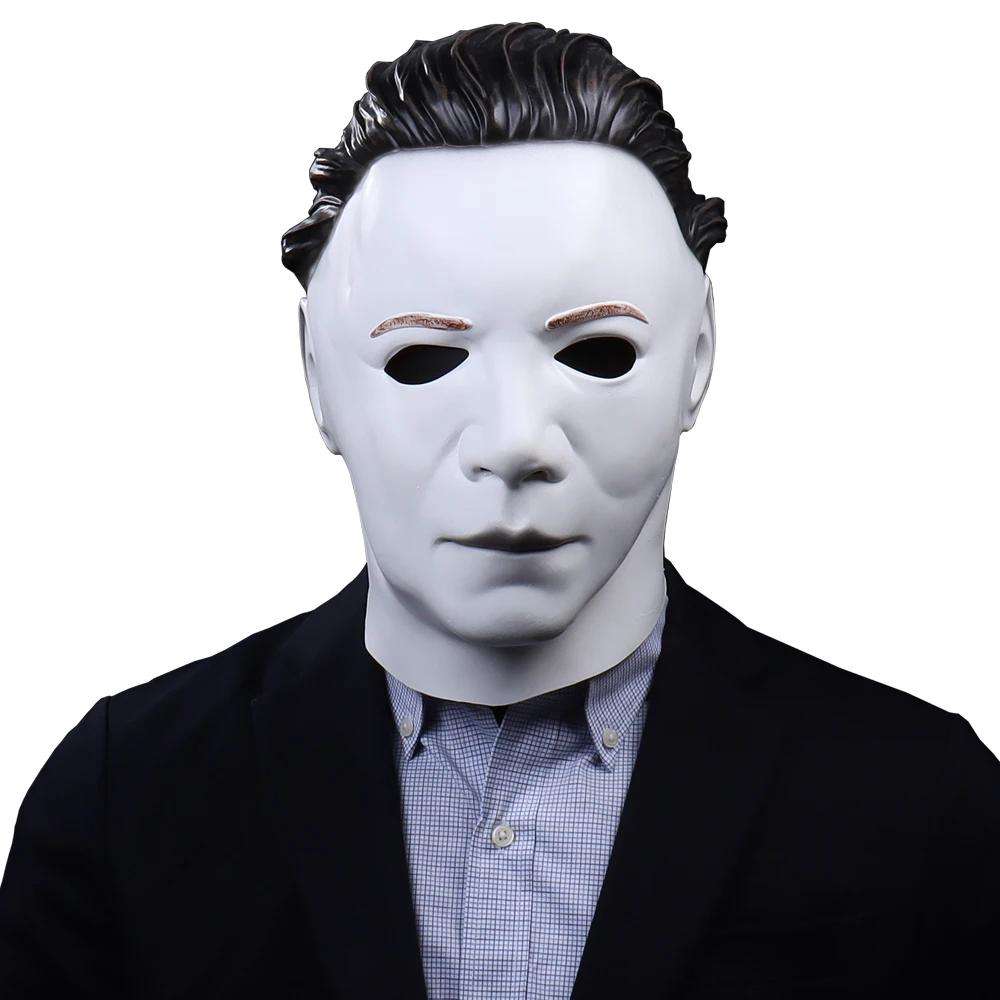 

Halloween Horror Michael Myers Killer Mask Cosplay Scary Halloween Kills Full Face Latex Masks Helmet Party Costume props 2020