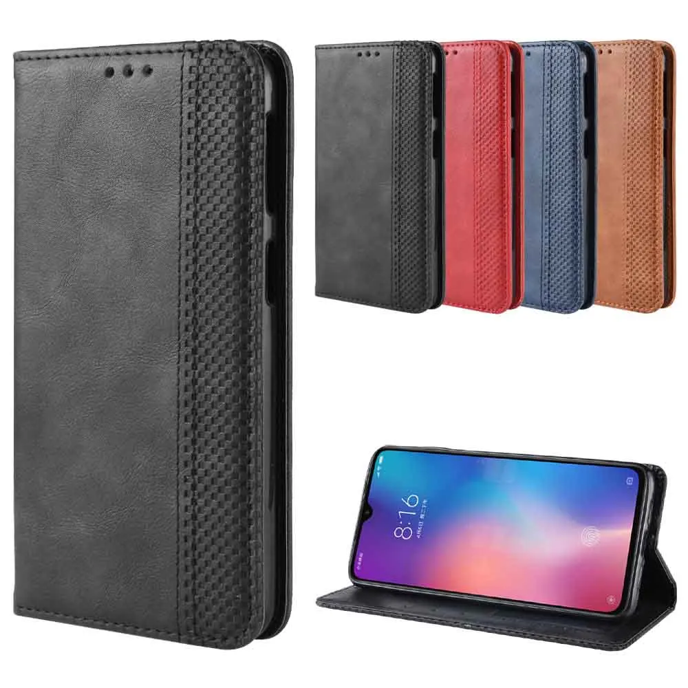 Кожаный чехол для телефона Xiaomi mi 8 MI8 / 8SE SE 9 MI9 9SE ce книжка с бумажником и подставкой