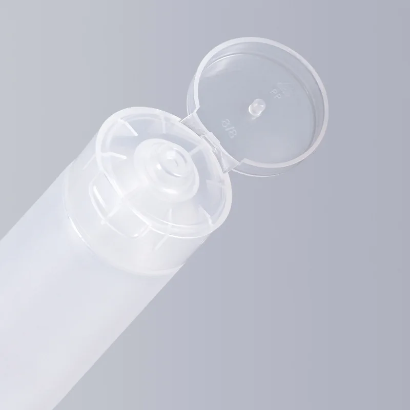 

500pcs Refillable 100ml Plastic Soft Bottle Empty Facial Cleanser Cosmetic Cream Squeeze Tube Shampoo Lotion Container W0259