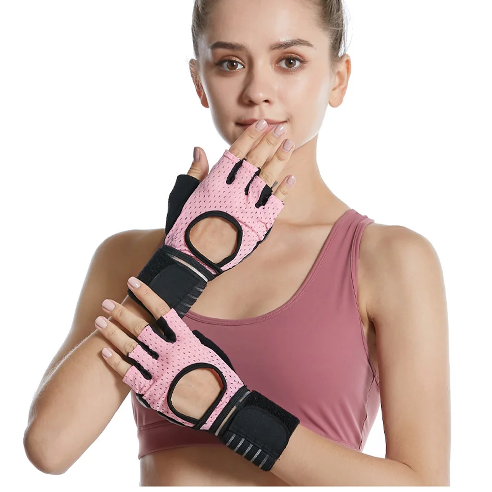 

1 пара, дышащие Силиконовые Перчатки для фитнеса