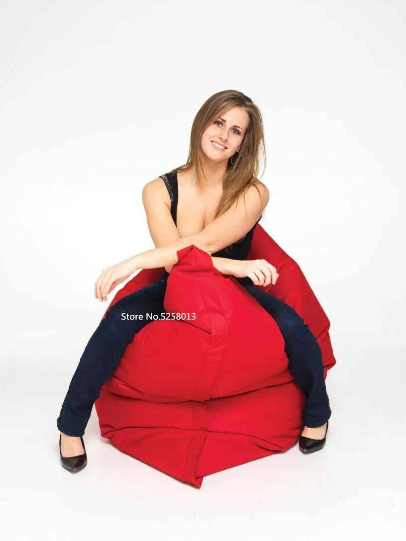 Очень большой водонепроницаемый полиэстеровый мешок ленивый стул шезлонг