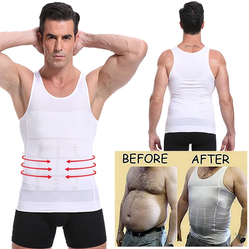Be-In-shape мужской жилет для похудения форма тела r контроль живота осанка гинекомастия компрессионная рубашка Нижнее Белье Талии Тренажер корсет
