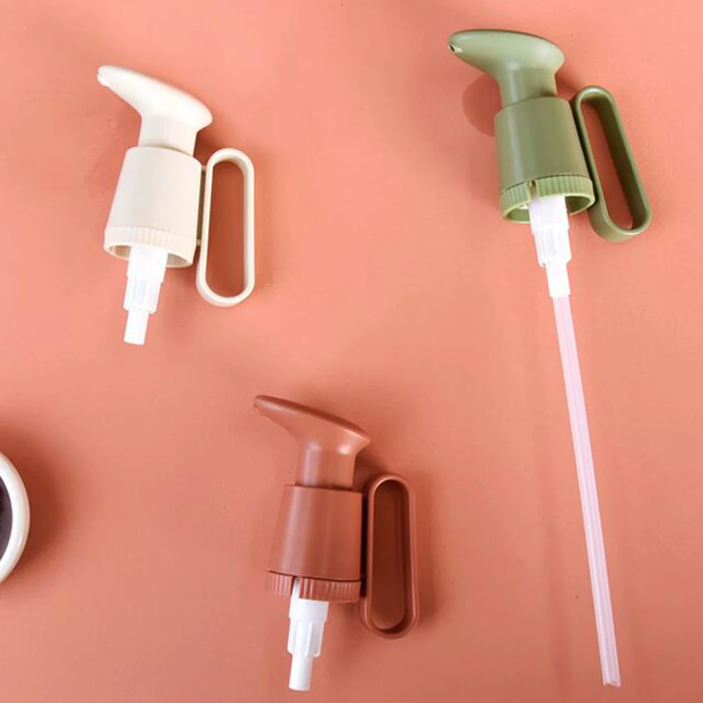 

Universal Quantitative Dispensing Pump Kitchen Accessories Oyster Sauce Bottle Pump Head Syrup Bottle