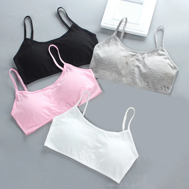 

Teenage Girl Seamless Bralette Full Cup Soft Underwear Sleep Bra Tube Top Women Lingerie Female Intimates Push Up