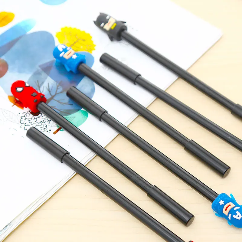 12 шт. креативная гелевая ручка в стиле аниме милый крутой каваи мультфильм