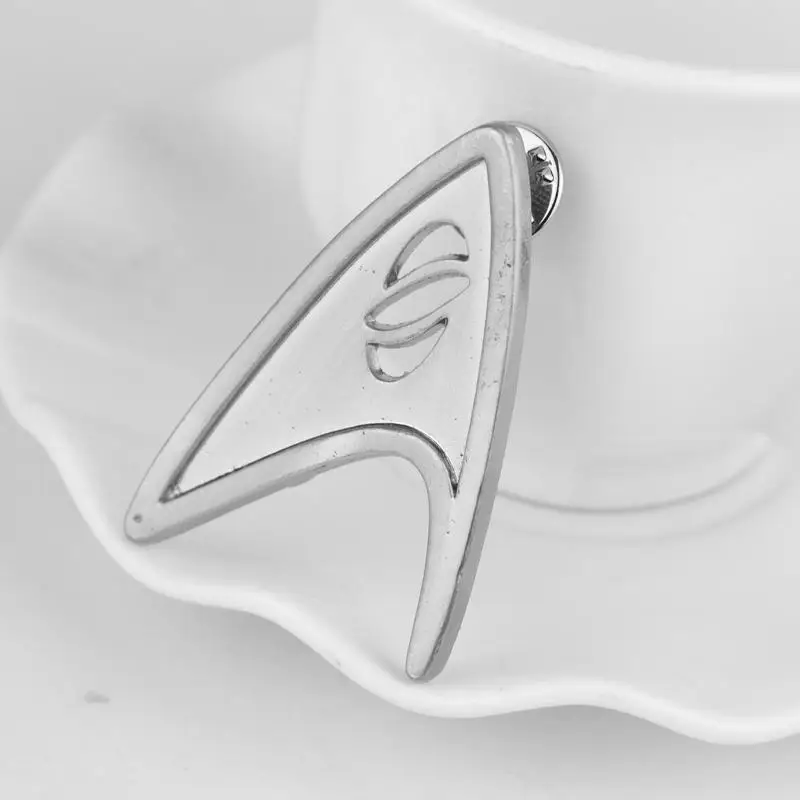 ZXMJ 5 стилей на выбор star treks war капитан Сплав булавка значок винтажный космический конус форма ювелирные изделия подарок для мужчин аксессуары для амулетов