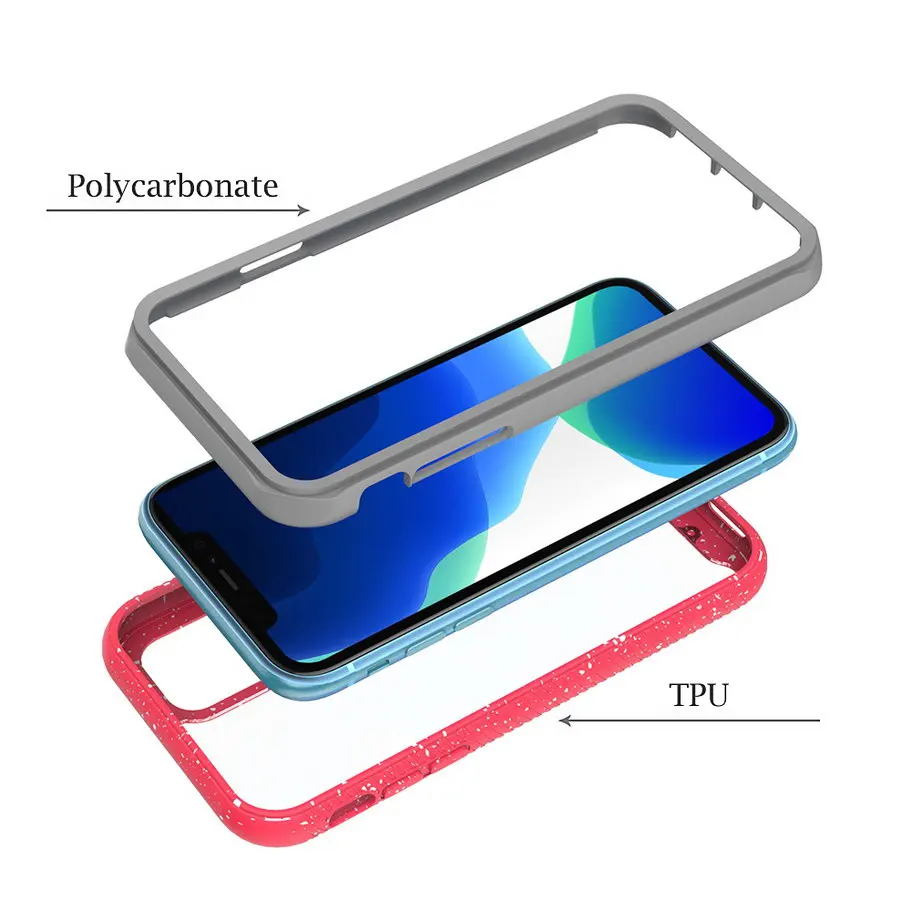 

Двойная защита для iPhone 12 Pro 12 Max гибридный жесткий чехол для iPhone 11 11 Pro Max iphone SE 2020 X XR XS MAX 6 8 7 Plus