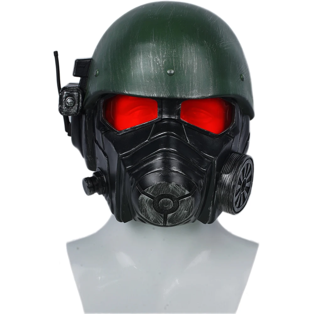 X-COSTUME Veteran Ranger маскарадный шлем смоляная маска с полной головкой Fallout 4 1:1 весы Costumr