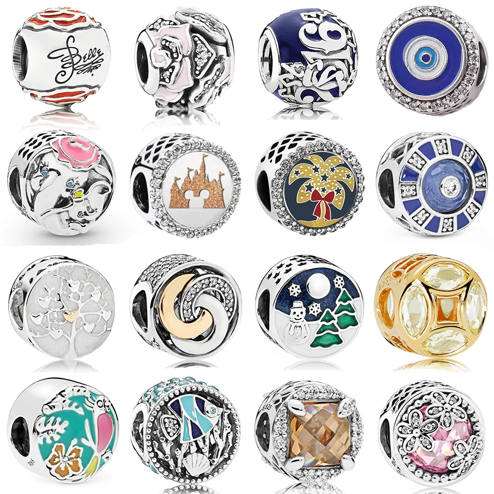 

Браслет из серебра 925 пробы с бусинами и сердцем