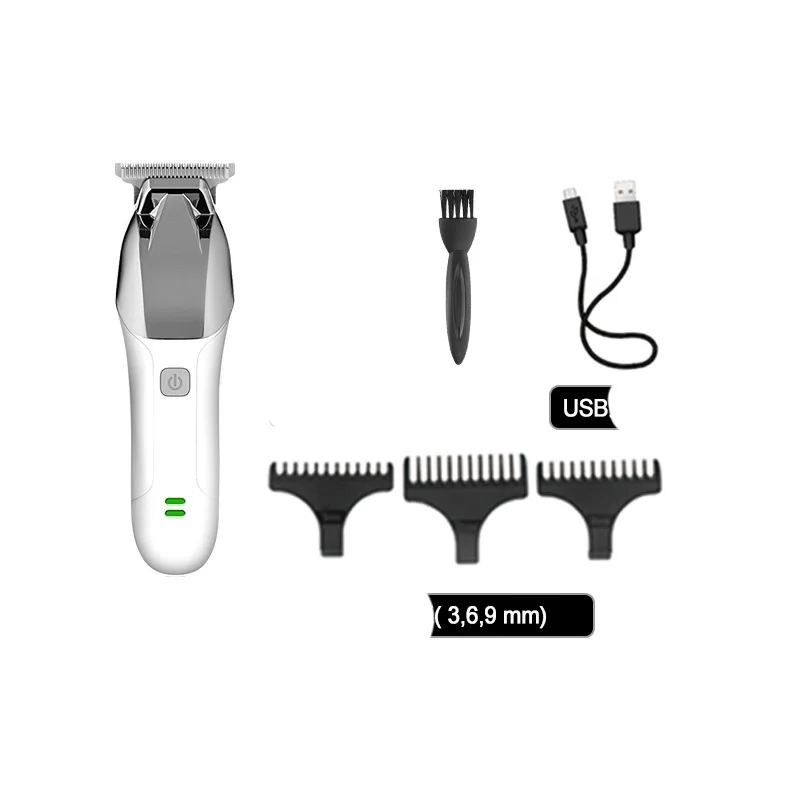 

Kemei Electric Rechargeable Hair Trimmer for Baby USB Cordless Hair Cutter Li-on Battery Haircut Machine Easy To Hand KM-5029A