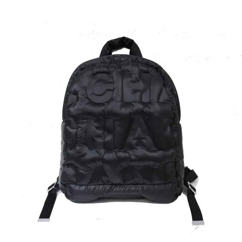 

Women Space Pad Cotton Feather Down Bag Fashion Space Cotton Warm Air Backpack