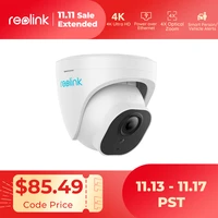 reolink 4k poe camera rlc 822a humancar detection 3x optical zoom audio recording ip66 8mp ultra hd smart home security cam