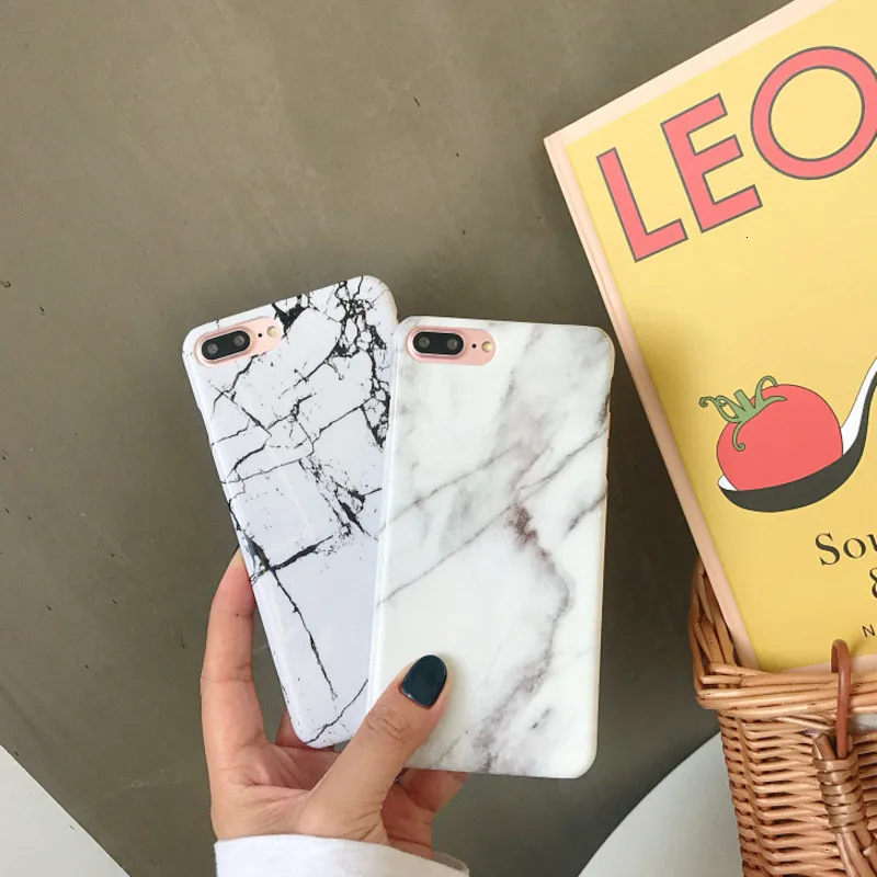 Гладкий минималистичный крутой мраморный Чехол для мобильного телефона iPhone X XS XR