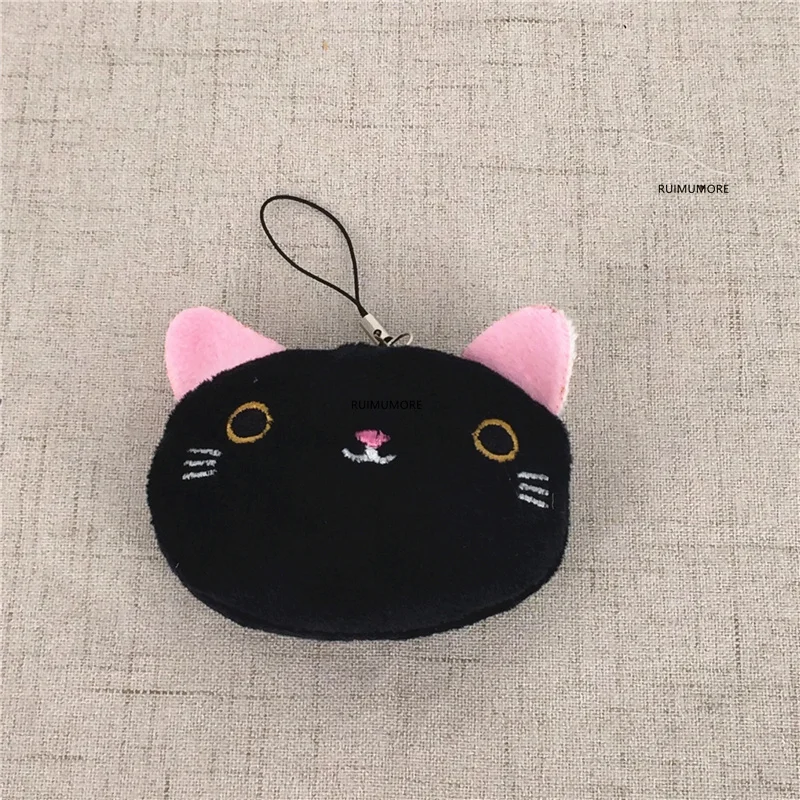 1 шт цвет случайный-милый Кот плюшевые игрушки-подарок 5 см чучело брелок для