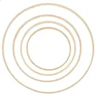 8 шт.компл. деревянные бамбуковые обручи ремесло кольцо кольца для свадьбы венок DIY украшения