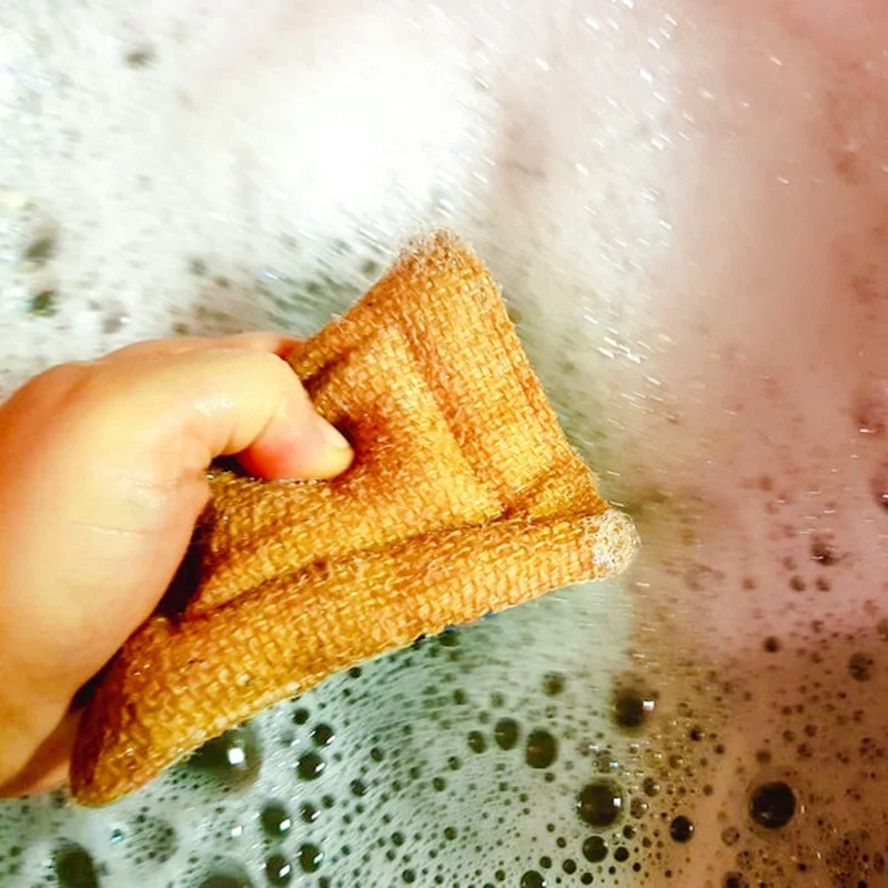3 шт. губка для мытья посуды волшебная кухни душа бытовая чистящая ткань скруббер