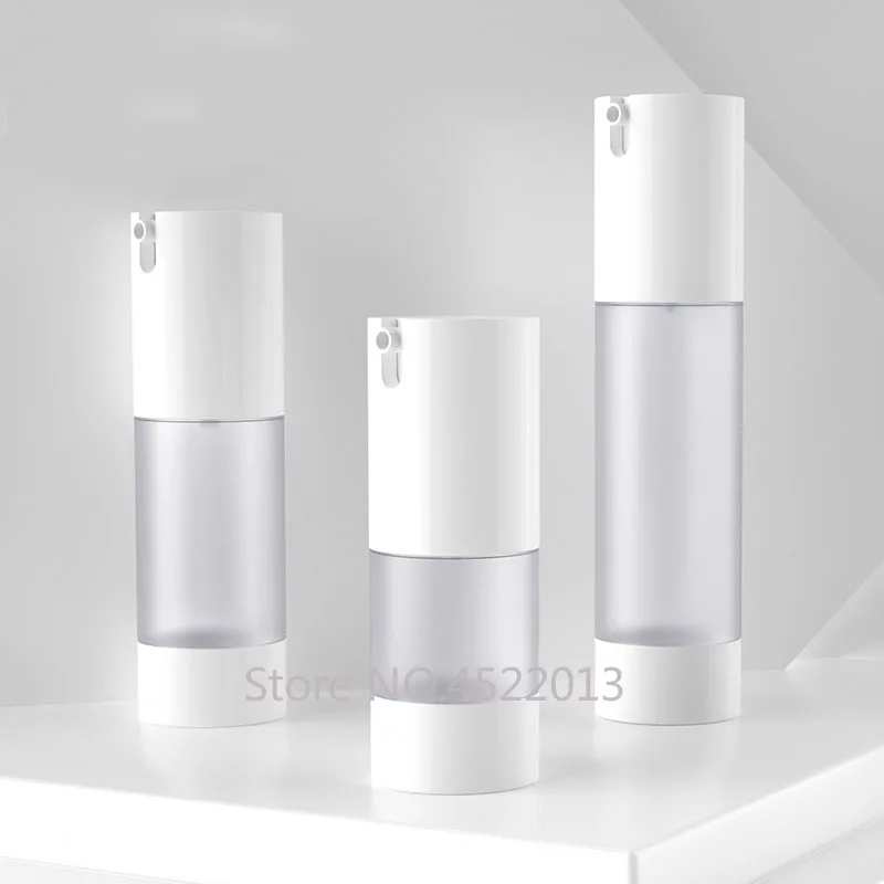 15ml30ml50ml 30 шт пластиковый косметический матовый вакуумный контейнер для