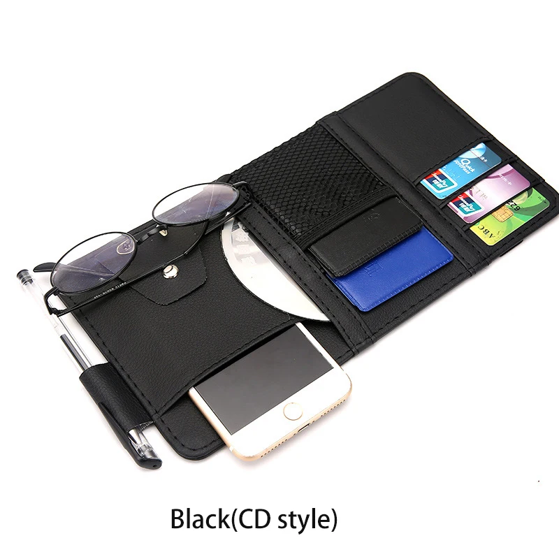 Новинка 2021 автомобильный солнцезащитный козырек ручка для купюр деловой женский