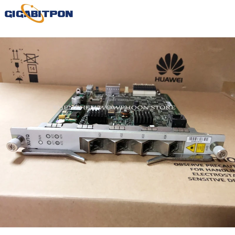 

olt gpon\EPON ZTE C300 OLT 10G XUTQ upstream board, with 2 SFP modules, free shipping