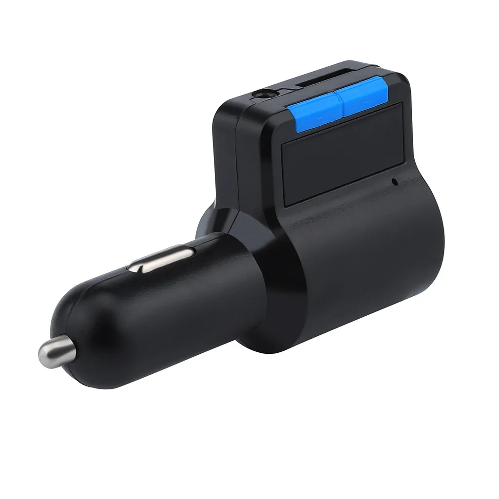 Bluetooth 4,2 MP3 плеер Handsfree автомобильный комплект fm-передатчик Поддержка TF карта U диск QC2.0 3.1A Быстрая Двойная USB Зарядка адаптер питания