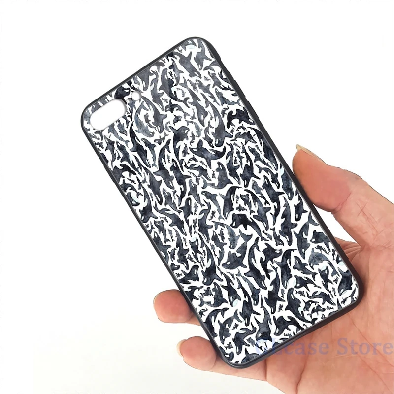 Orcas или Косатка Чехол для мобильного телефона iPhone 12 Pro 11 X XR XS Max 8 7 6 6s Plus 5s Мягкий ТПУ