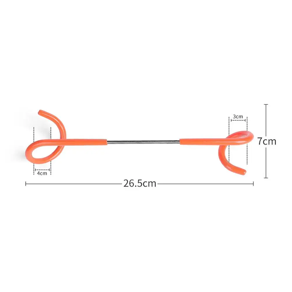 

Outdoor Camping Light Hook S-shaped Spiral Metal Two-way Multi-function Practical Camp Tent Hanger
