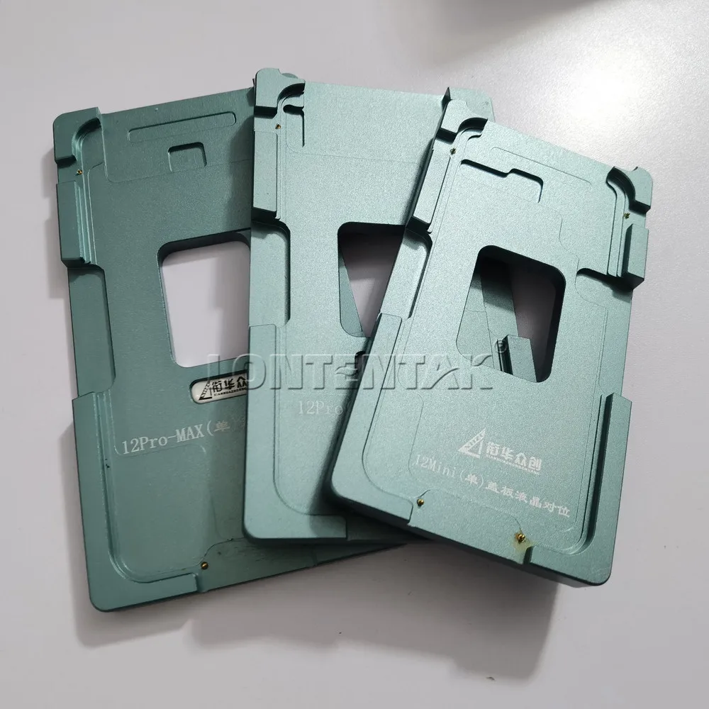 Alignment Mold For iPhones 12mini 12pro 12promax 12 series Glass Mat Rubber Precise Positioning Replacement LCD Laminating | Мобильные