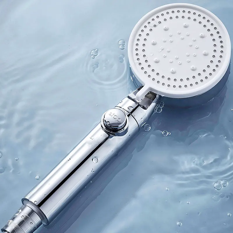 

Luxury Rain Shower Head Handheld Set Anion High Pressure Bathroom Rainfall Gadgets Water Saving Showerhead With ON/OFF