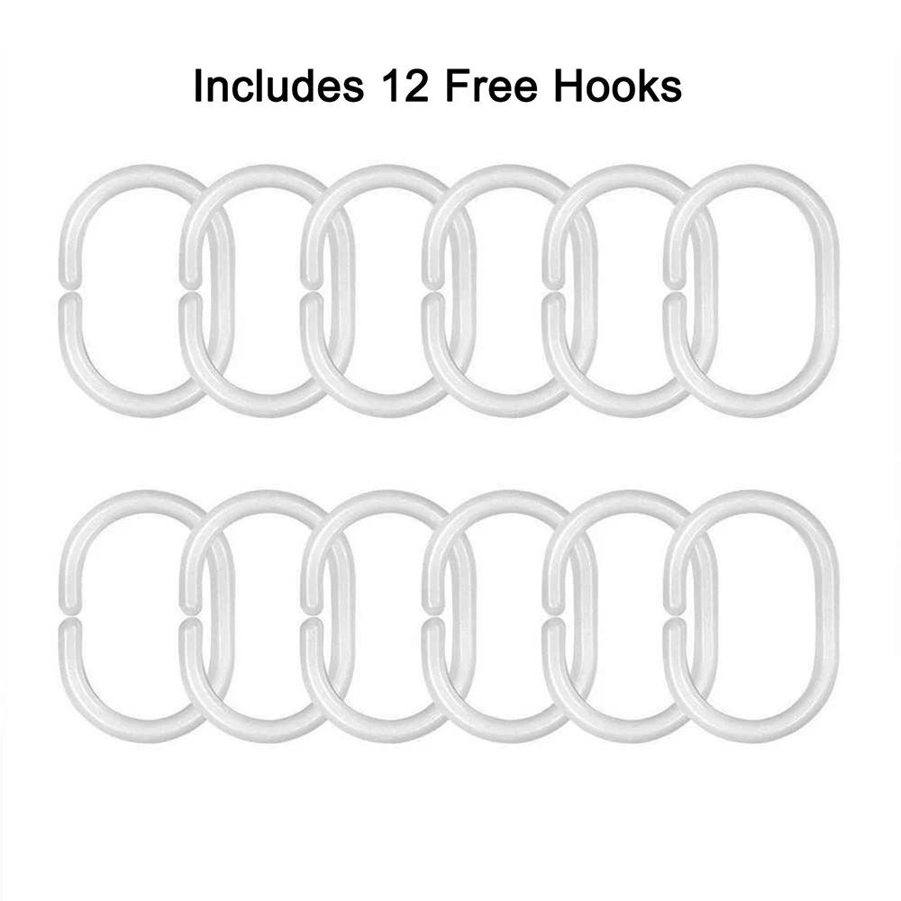 

New Shower Curtain Flower Decorative Bath Curtains Waterproof Polyester Fabric Anti-mildew Bathroom Curtains for Bathtub Showers