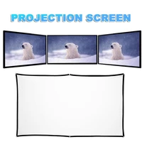 projector curtain folding anti crease portable 70 inches 169 projection screen enriched colors projection screen for theater