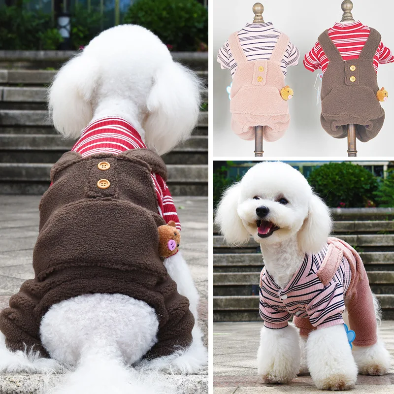 

100% Cotton Pet Clothes Autumn/Winter Small Dog Clothes Fashion Keep Warm Dog Clothes Pet Clothes Small Dog Clothes