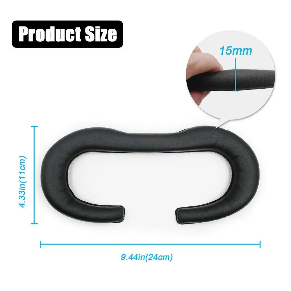 

VR Glasses PU Foam Replacement Leather Cushion Pad Perfect Accessory for Samsung Odyssey Plus Smart Glasses Accessories Hot
