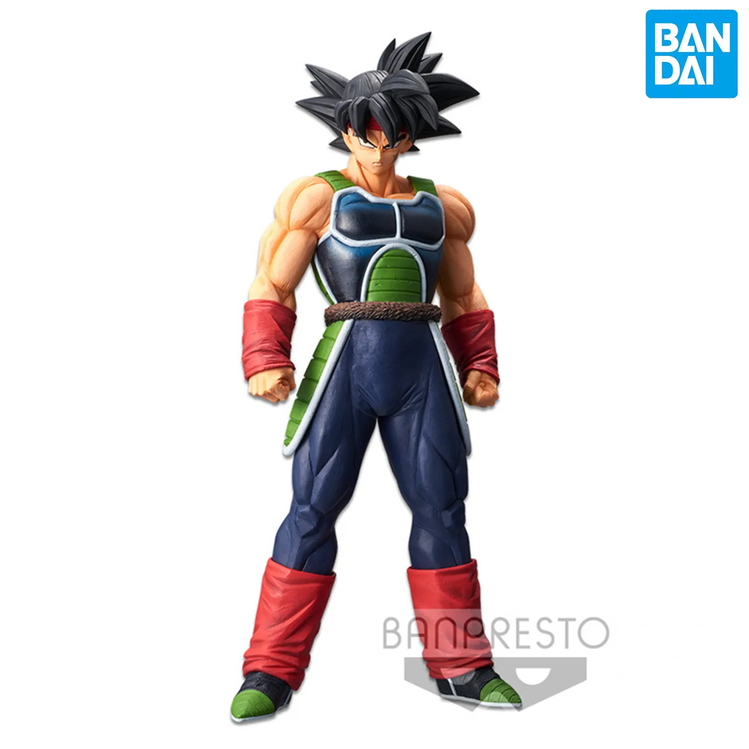 

Original BANDAI Dragon Ball Super Limited Burdock Saiyan Grandista nero Interchangeable Head PVC 28CM Model Figure Gift Toys