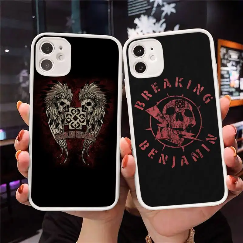 

Breaking star band Benjamin Phone Cases Matte Transparent for iPhone 7 8 11 12 s mini pro X XS XR MAX Plus cover funda shell