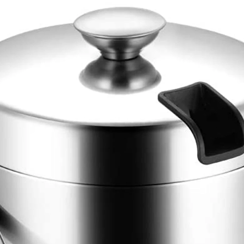 

Ice Champagne Bucket Insulated Stainless Steel Double Wall Ice Bucket with Lid Much Bigger Capacity Ice Barrel-2L