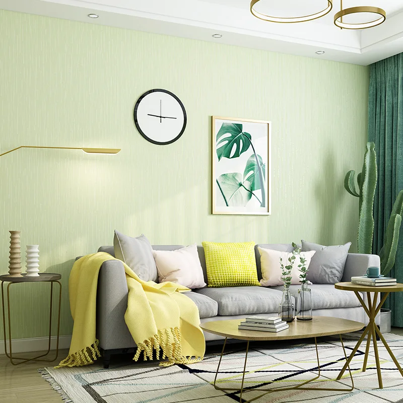 

Современный лаконичный стиль 10 м x 53 см однотонные зеленые темно-красные кремовые тонкие вертикальные полосы обои для спальни гостиной дива...