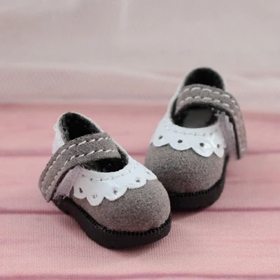 New 1/8 BJD obitsu blythe Doll red/pink/blueblack Lace Single bowknot shoes | Игрушки и хобби