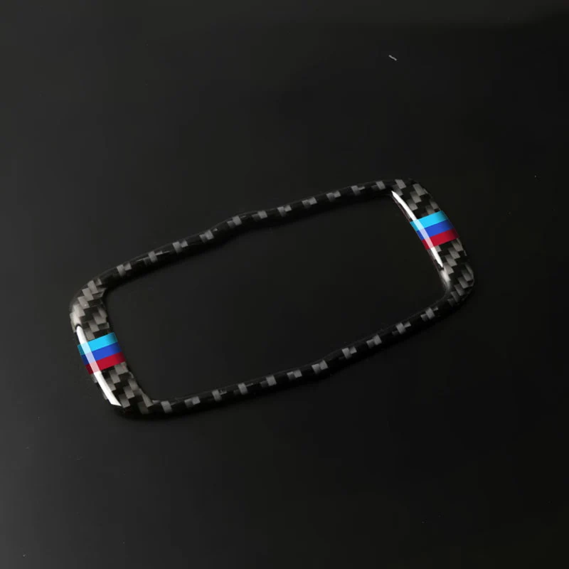 

Carbon Fiber Car Headlamp Switch Trim Refit Sticker Switch Frame Decor Stickers For Bmw E70 E71 X5 X6 2011-2015