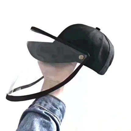 

Summer adjustable size hat water droplets anti-spitting protective cap men's dust cover pointed cap baseball cap