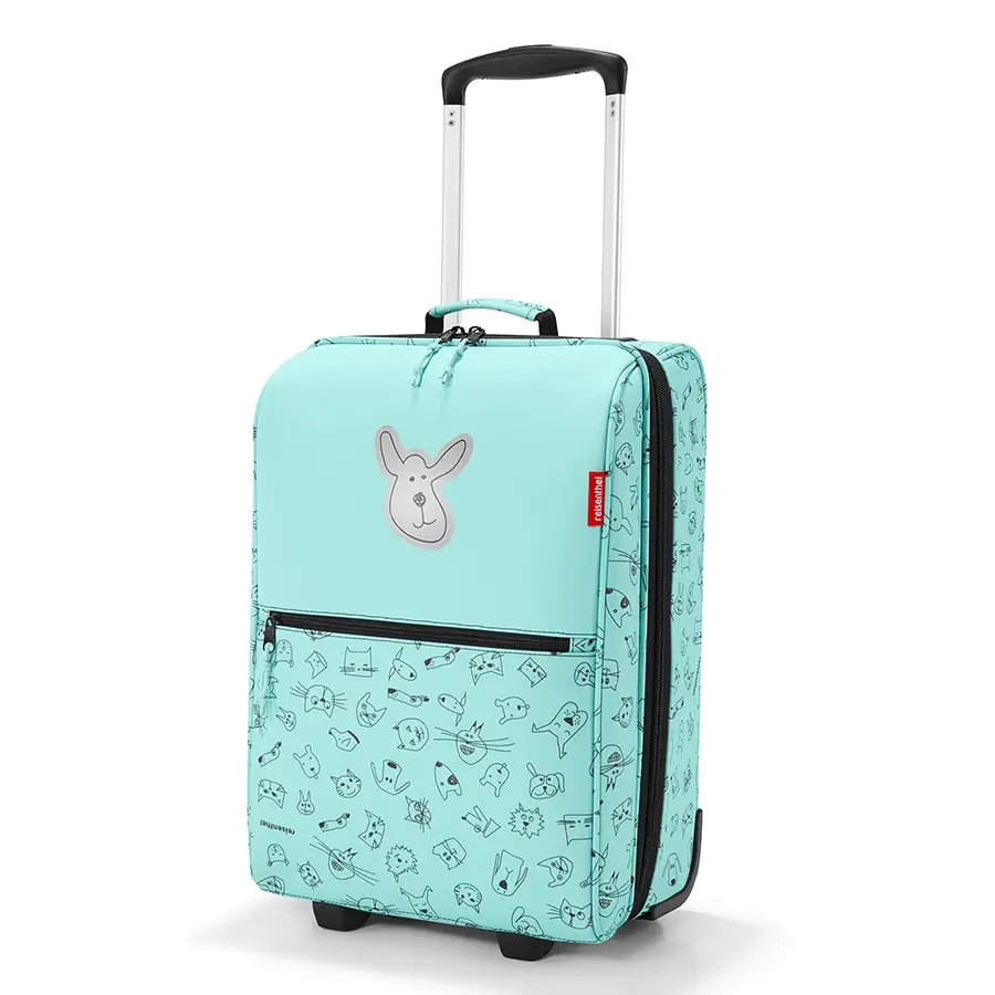 Чемодан детский trolley xs cats and dogs mint Ф-IL4062 |